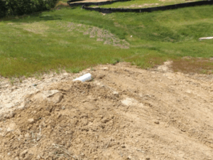 Stormwater - Erosion of enbankment